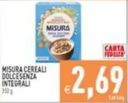 Iperfamily Misura cereali dolcezza integrali offerta