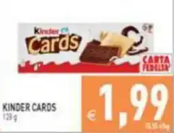 Iperfamily Kinder Cards offerta
