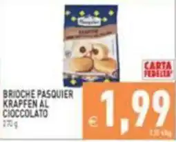 Iperfamily Brioche Pasquier Krappen al Cioccolato offerta