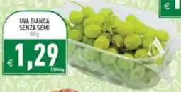 Iperfamily Uva bianca senza semi offerta