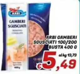 Idromarket Arbi gamberi scusciati offerta