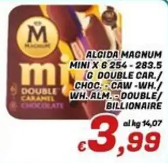 Idromarket Algida Magnum Mini Double Caramel Chocolate offerta