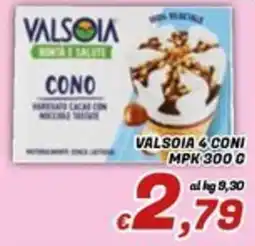 Idromarket Valsòia cono offerta