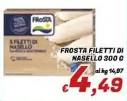 Idromarket Frosta filetti di nasello offerta