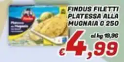 Idromarket Findus filetti platessa alla mugnaia offerta