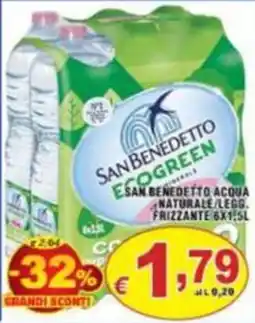 Sacoph San Benedetto Ecogreen offerta