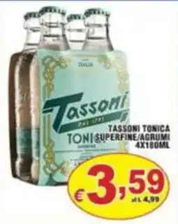 Sacoph Tassoni tonica superfine/agrumi offerta