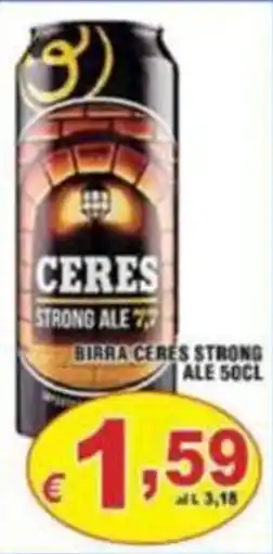Sacoph Ceres strong ale offerta