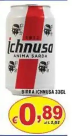Sacoph Birra Ichnusa offerta