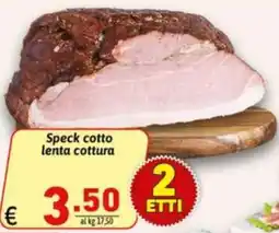 Ipercarni Speck cotto lenta cottura offerta