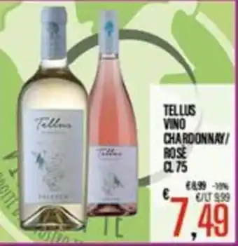 Tellus vino chardonnay/rose