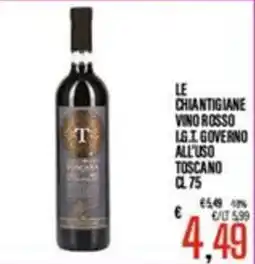 Supermercati EffePiù Le Chiantigiane vino rosso offerta