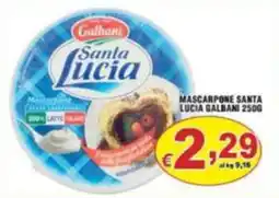 Sacoph Mascarpone Santa Lucia Galbani offerta