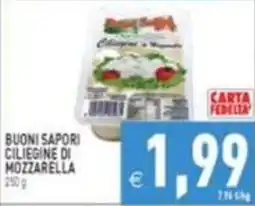 Iperfamily Buoni Sapori Ciliegine di Mozzarella offerta