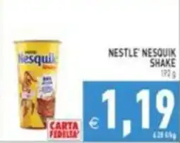 Iperfamily Nestlé Nesquik Shake offerta