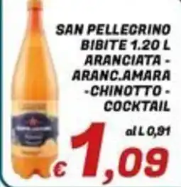 Idromarket San Pellegrino bibite aranciata offerta