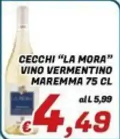 Idromarket Cecchi "La Mora" vino vermentino maremma offerta