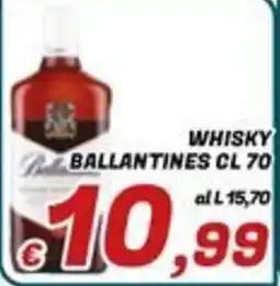 Idromarket Whisky Ballantines cl 70 offerta