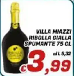 Idromarket Villa Miazzi Ribolla Gialla Spumante offerta
