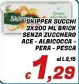 Idromarket Skipper succhi offerta