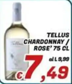 Idromarket Tellus Chardonnay / Rose' offerta
