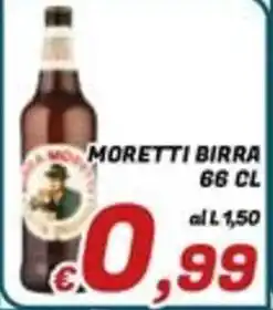 Idromarket Moretti birra offerta