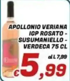 Idromarket Apollonio Veriana IGP Rosato offerta
