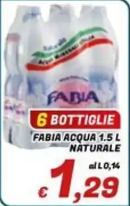 Idromarket Fabia acqua naturale offerta