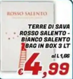 Idromarket Terre di Sava Rosso Salento/Bianco Salento offerta