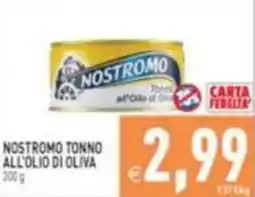 Iperfamily Nostromo tonno all'olio di oliva offerta