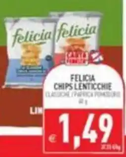 Iperfamily Felicia Chips Lenticchie offerta