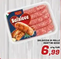 Idromarket Salsiccia di pollo Martini offerta