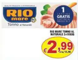 Sacoph Rio mare Tonno al Naturale offerta
