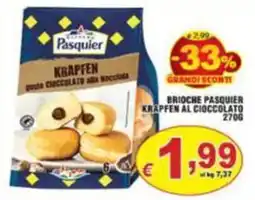 Sacoph Brioche Pasquier Krappen al cioccolato offerta