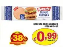 Sacoph Roberto Triplo Burger Sesamo offerta