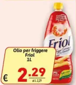 Ipercarni Olio per friggere Friol offerta