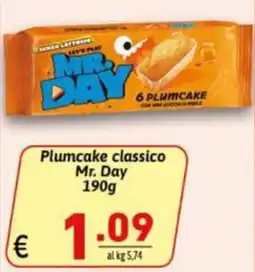 Ipercarni Plumcake classico Mr. Day offerta