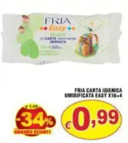 Sacoph Fria carta igienica umidificata easy offerta