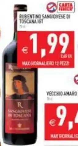 Iperfamily Rubentino Sangiovese di Toscana IGT offerta