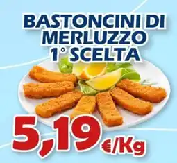 Mercogel Bastoncini di merluzzo 1° scelta offerta