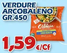 Mercogel Verdure arcobaleno Ortàsia offerta