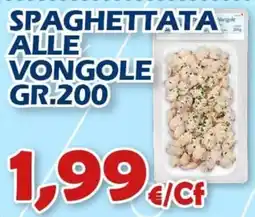 Mercogel Spaghettata alle vongole offerta