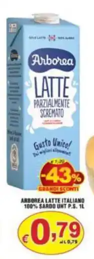Sacoph Arborea latte parzialmente scremato offerta