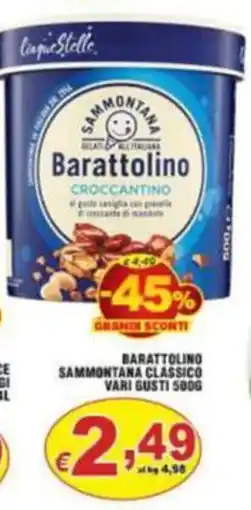 Sacoph Barattolino Sammontana Classico offerta