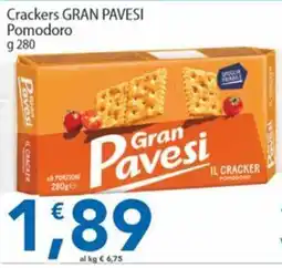 Sidis Crackers Gran Pavesi Pomodoro offerta