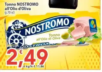 Tonno all'Olio di Oliva Nostromo
