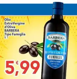 Sidis Olio ExtraVergine d'Oliva Barbera Tipo Famiglia offerta