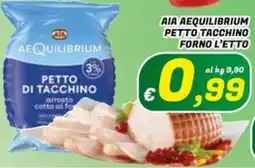 Idromarket Aequilibrium petto di tacchino offerta