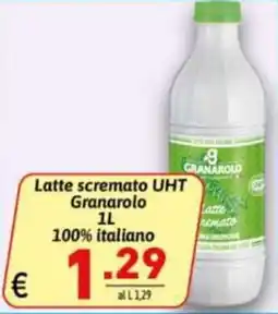 Ipercarni Latte scremato UHT Granarolo offerta