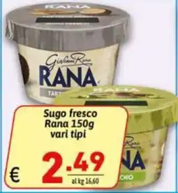 Ipercarni Sugo fresco Rana offerta